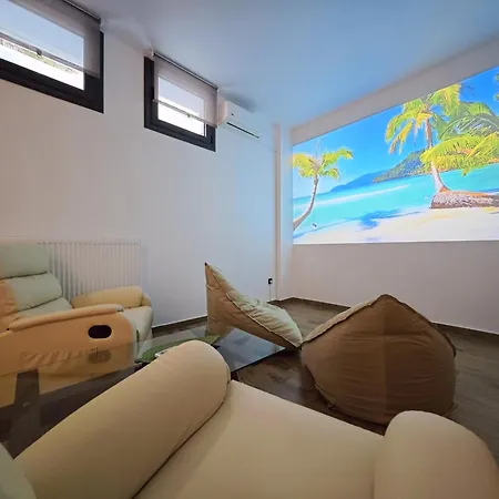 Costa Voula Private Pool, Cinema, By Apartment *