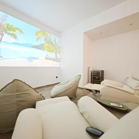 Costa Voula Private Pool, Cinema, By Apartment Athens