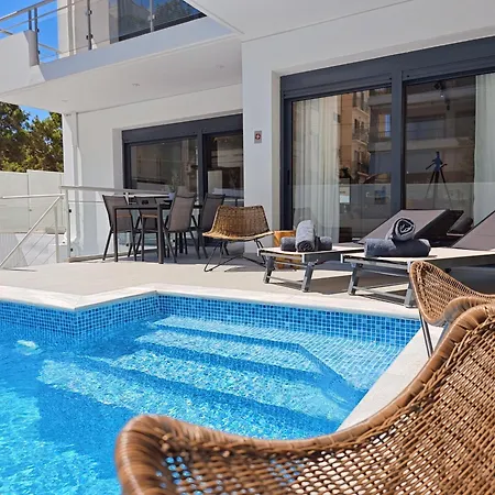 Apartment Costa Voula Private Pool, Cinema, By *