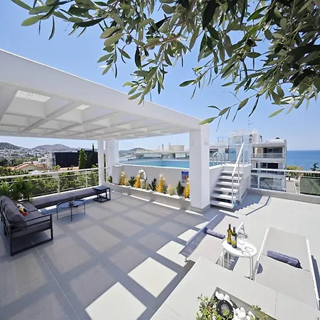 Apartmán Costa Voula Private Pool Penthouse By The *